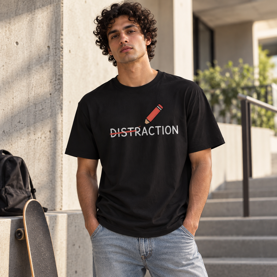 RD Action Over Distraction Tee