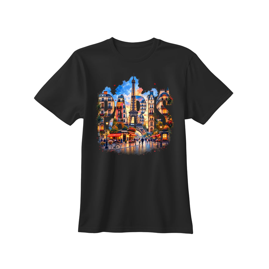 RD Boulevard Paris Watercolor Tee