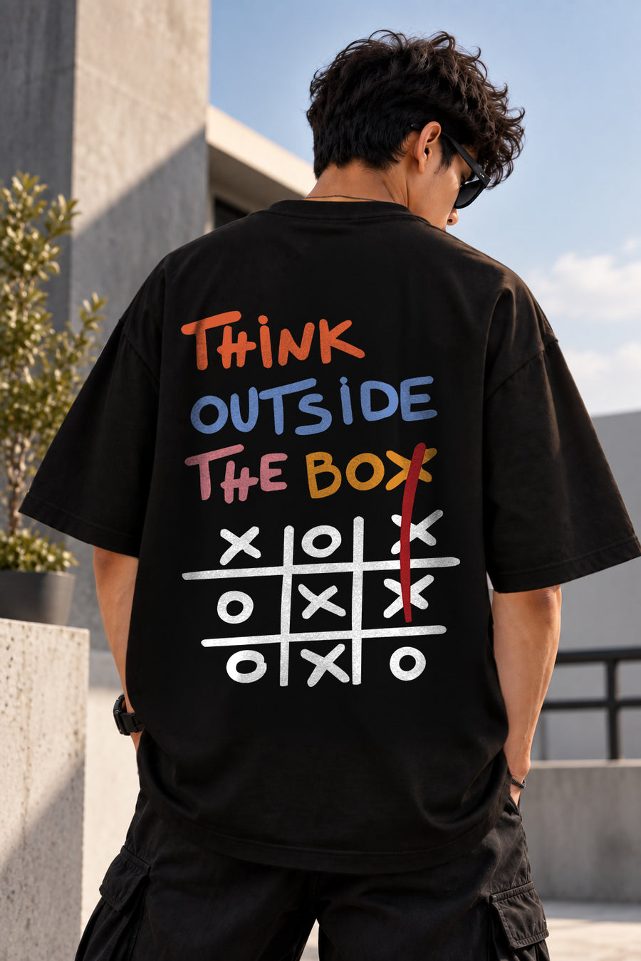 RD Break The Grid Matrix Tee