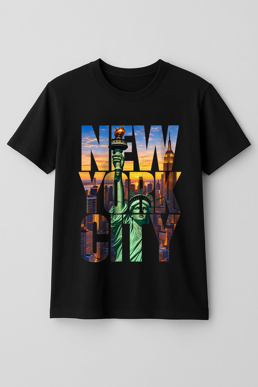 RD Concrete Jungle NYC Skyline Tee