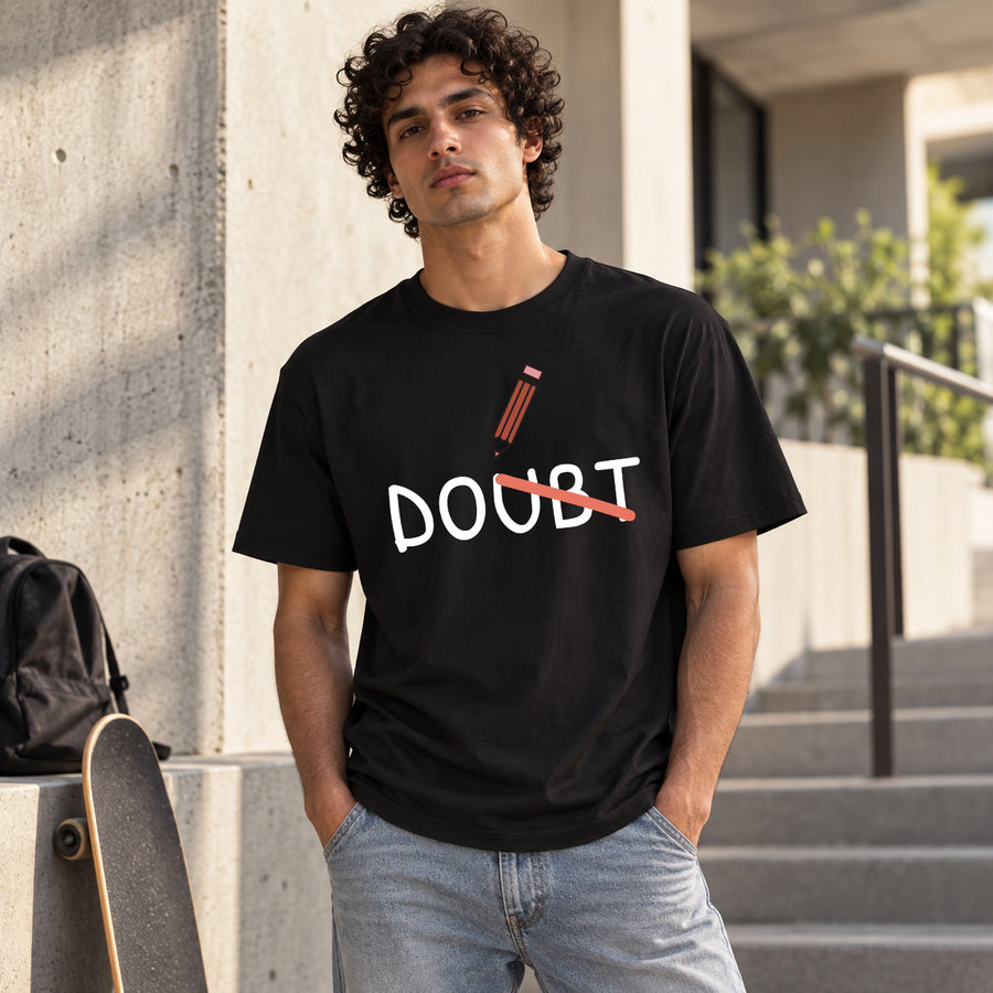 RD Erase The Doubt Stencil Tee