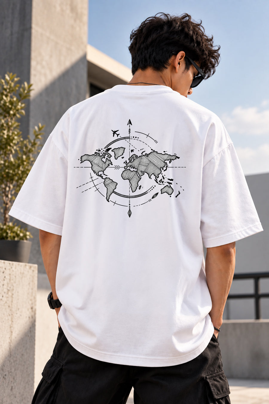 RD Global Meridian Compass Tee