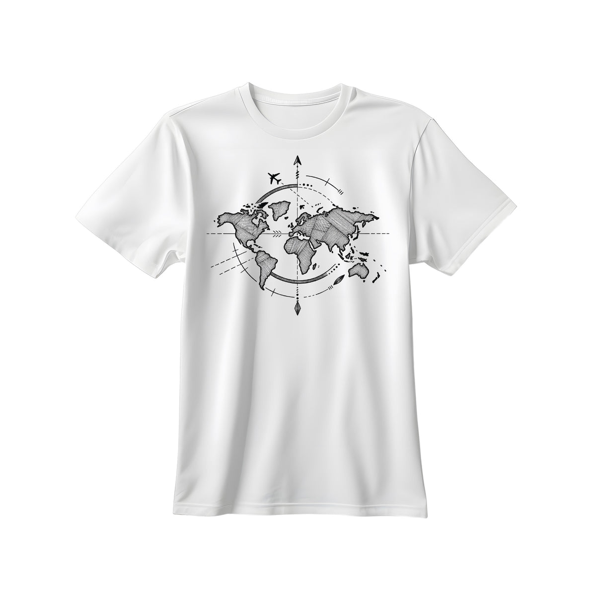 RD Global Meridian Compass Tee