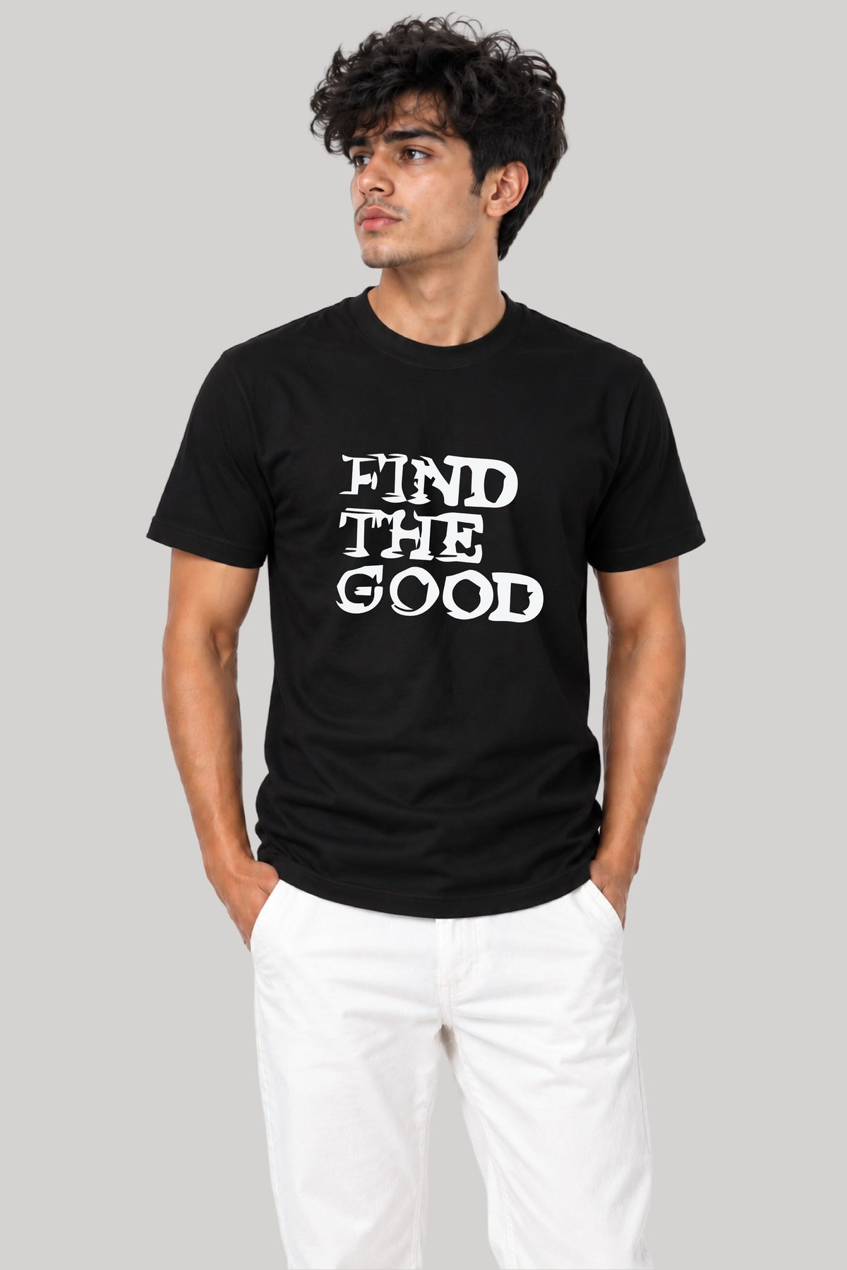 RD Good Vibes Woodblock Tee