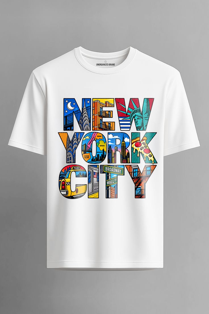 RD Gotham Icons Illustrated NYC Tee