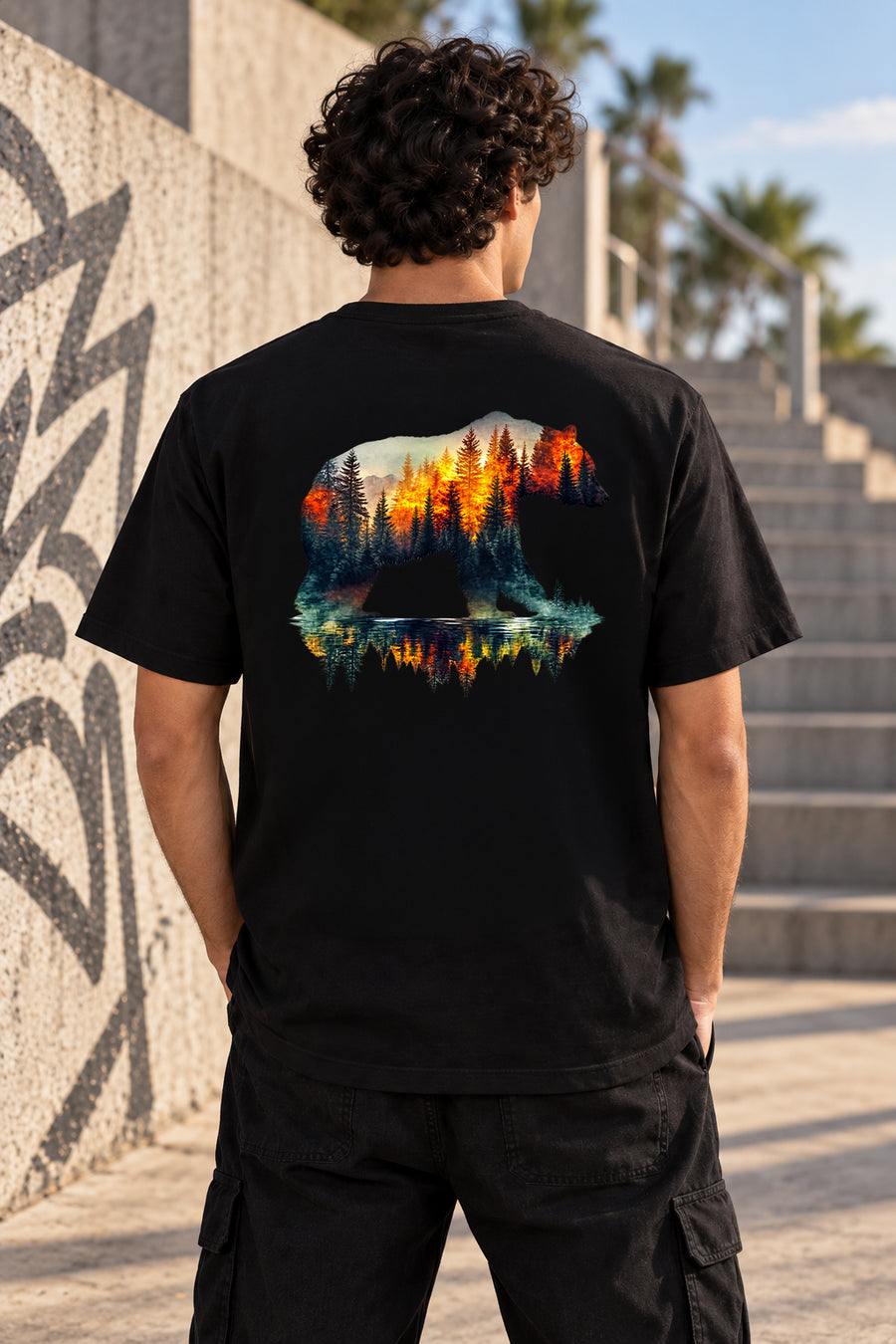 RD Grizzly Woods Silhouette Tee
