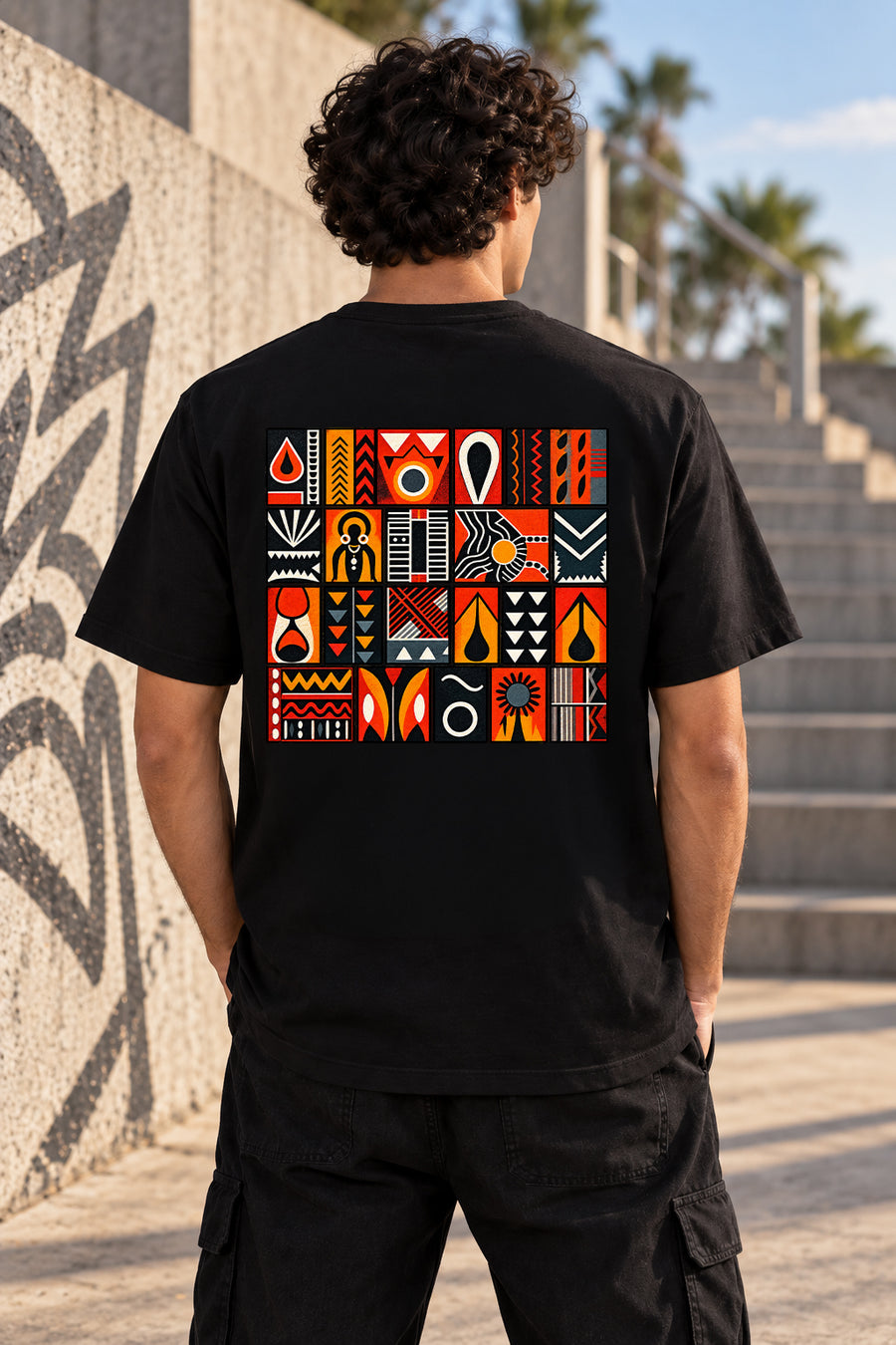 RD Heritage Mosaic Tribal Tee