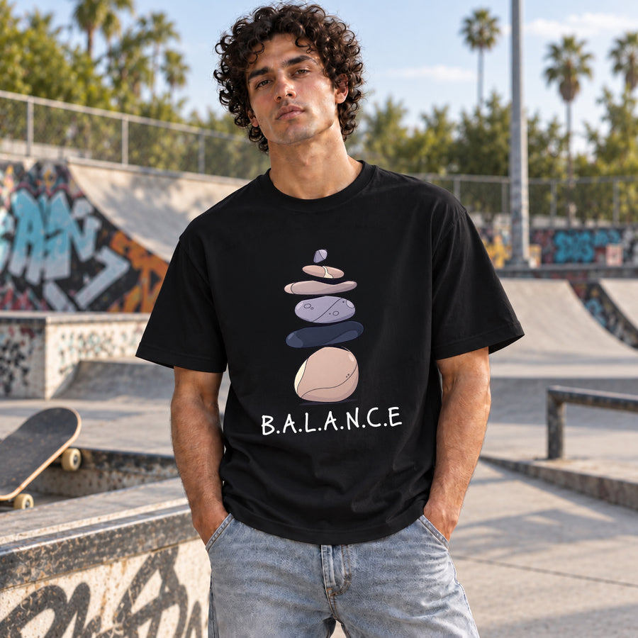 RD Inner Zen Balance Stones Tee