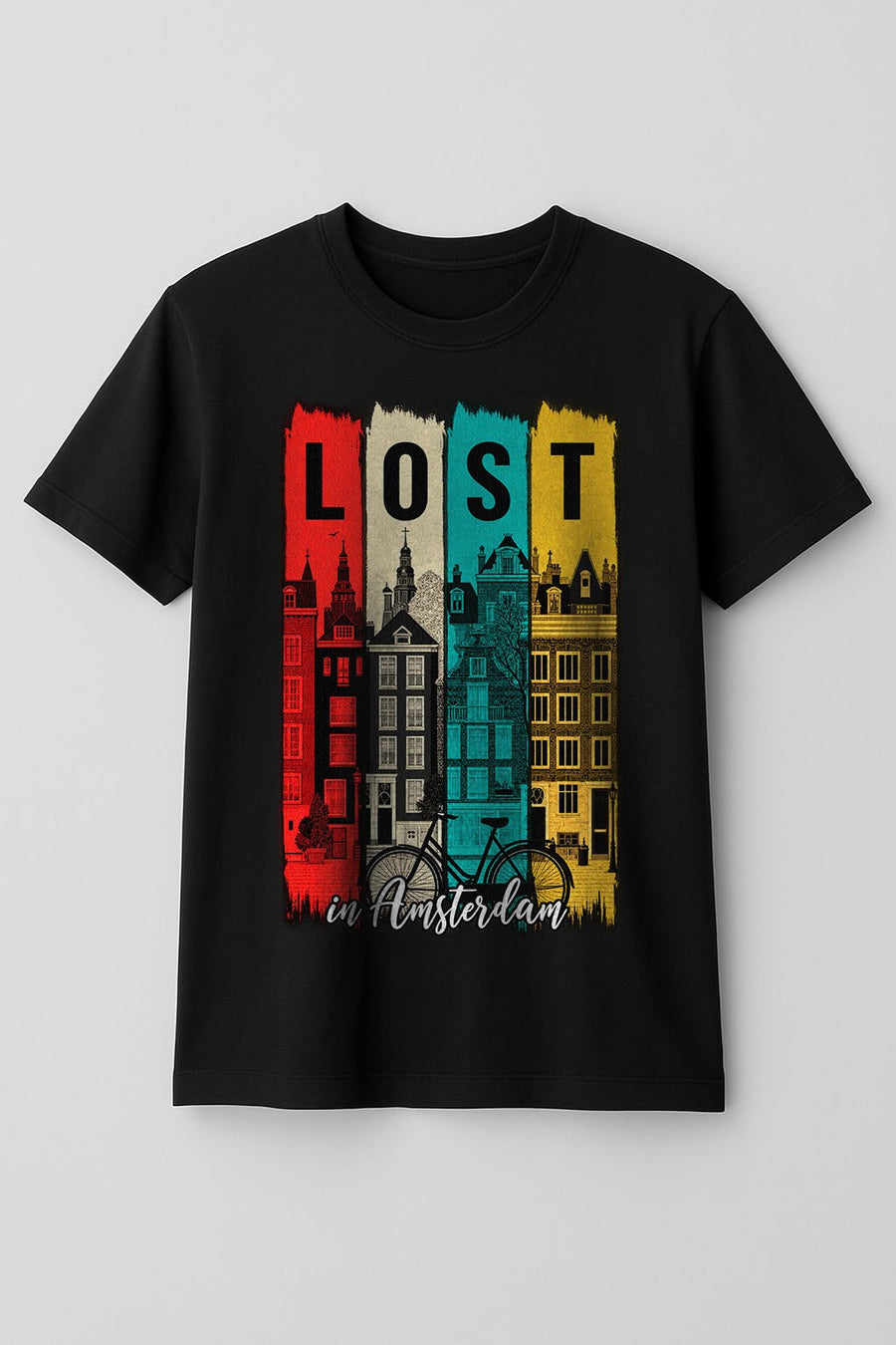 RD Lost In Amsterdam Canals Tee