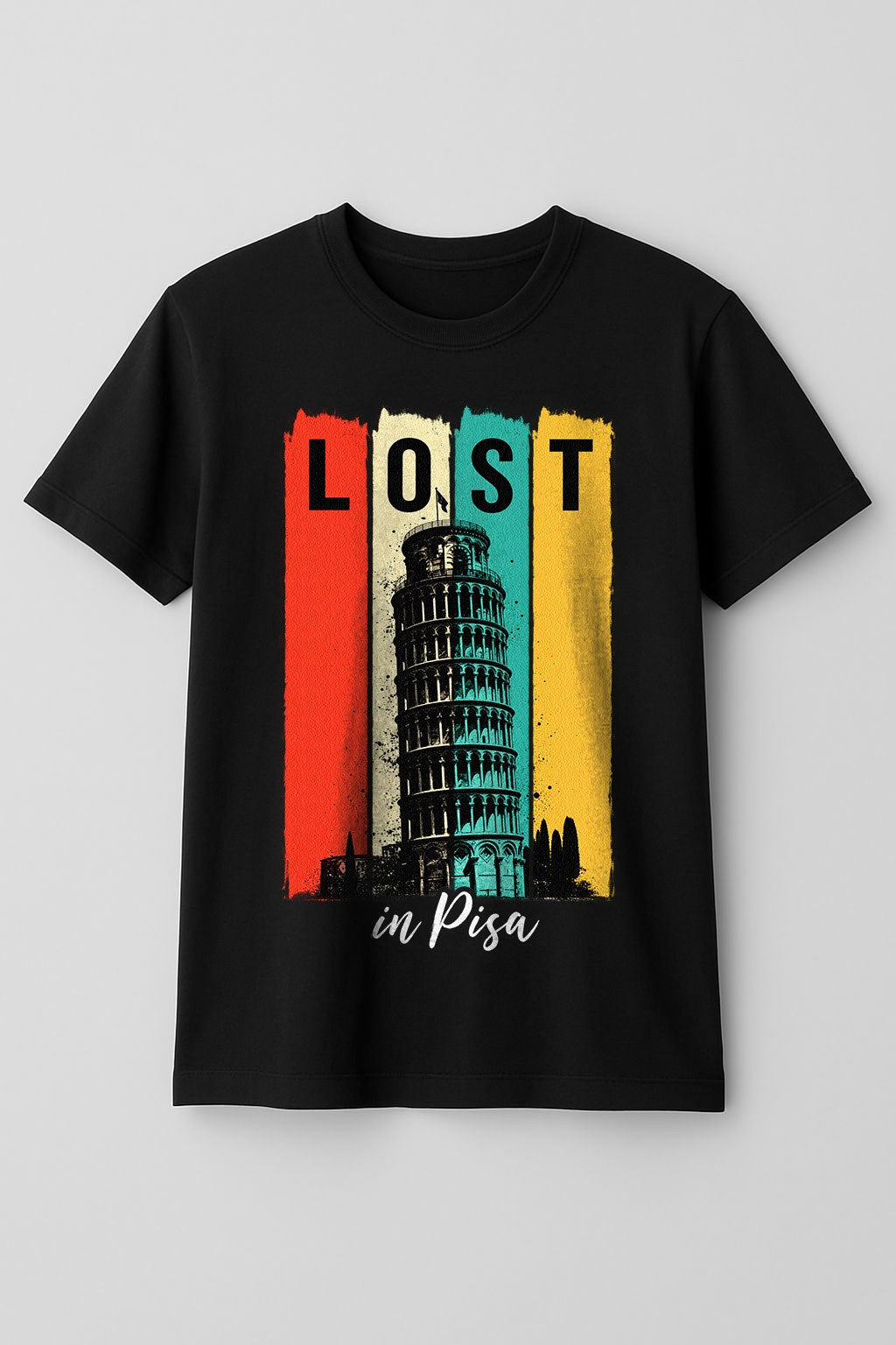 RD Lost In Pisa Campanile Tee