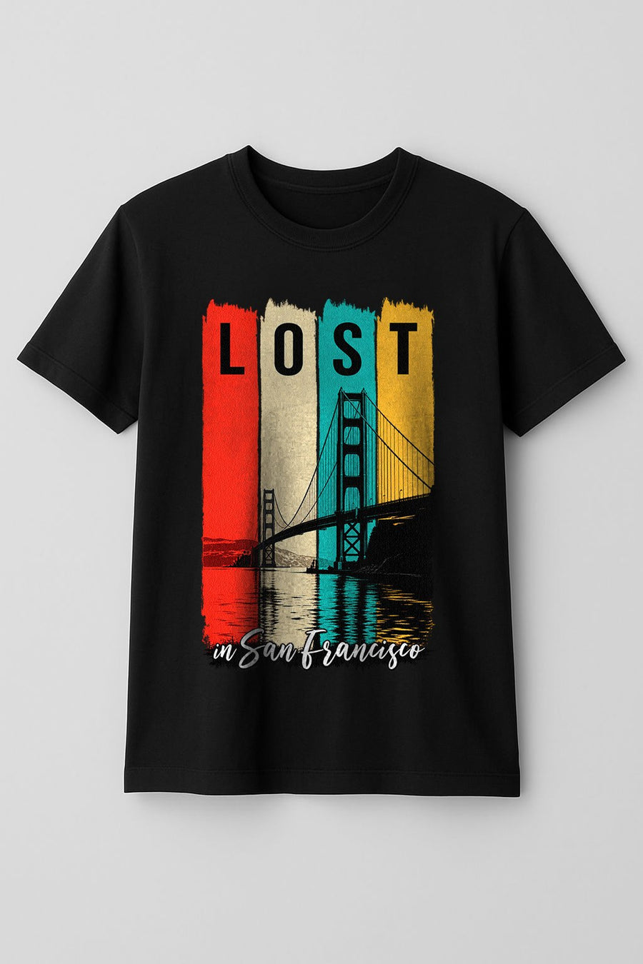 RD Lost In SF Golden Gate Span Tee