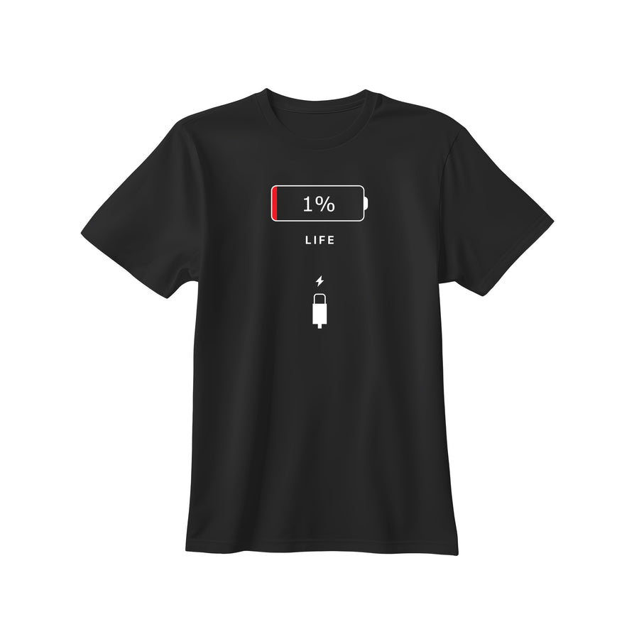 RD Low Battery Hustle Tee