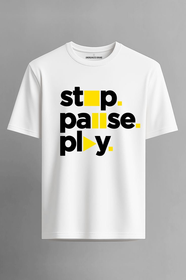 RD Media Keys Play Pause Tee