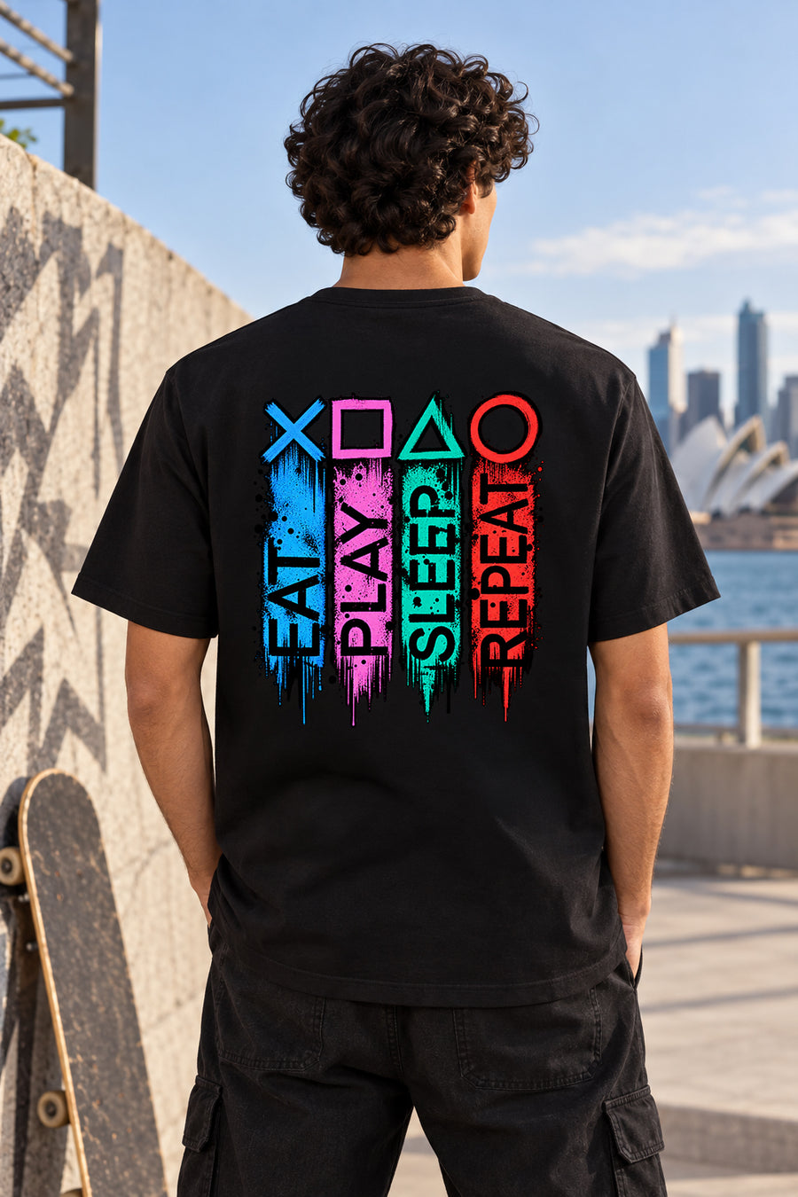 RD Neon Loop Gamer Tee