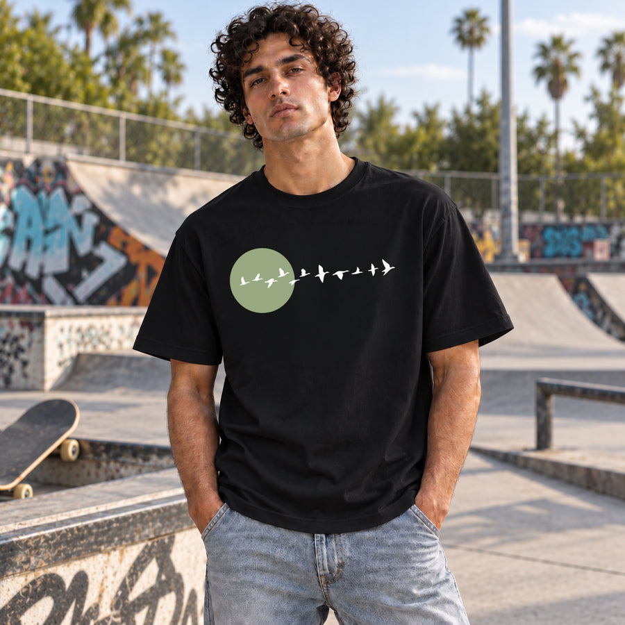 RD Olive Moonrise Flight Tee