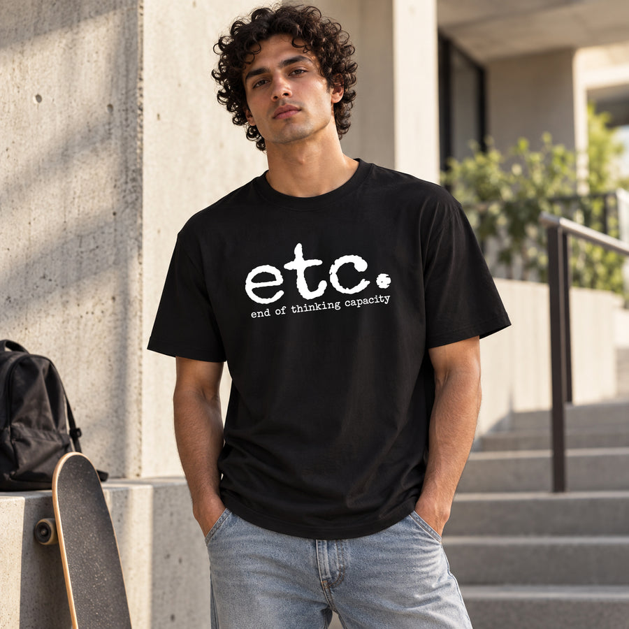RD Overthinking Cap "etc." Tee