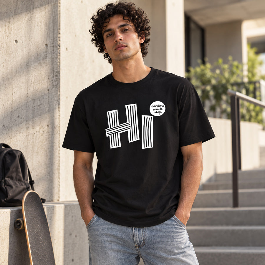 RD Playful Hello Comic Tee