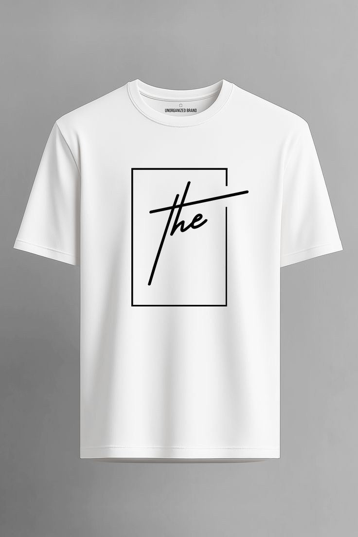 RD Script Linear Box Tee