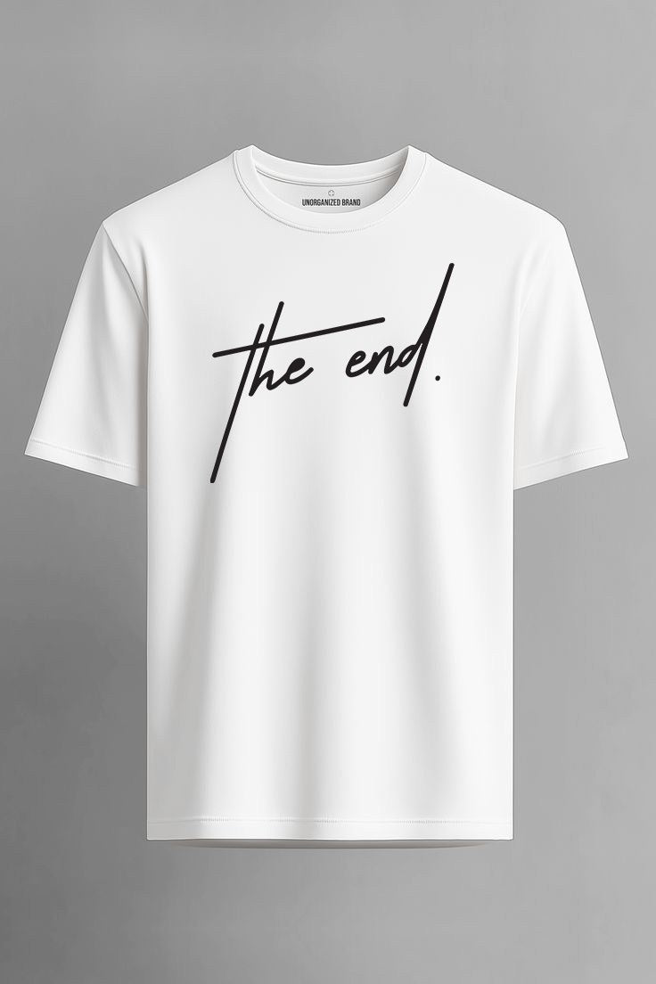 RD Signature "the end." Script Tee