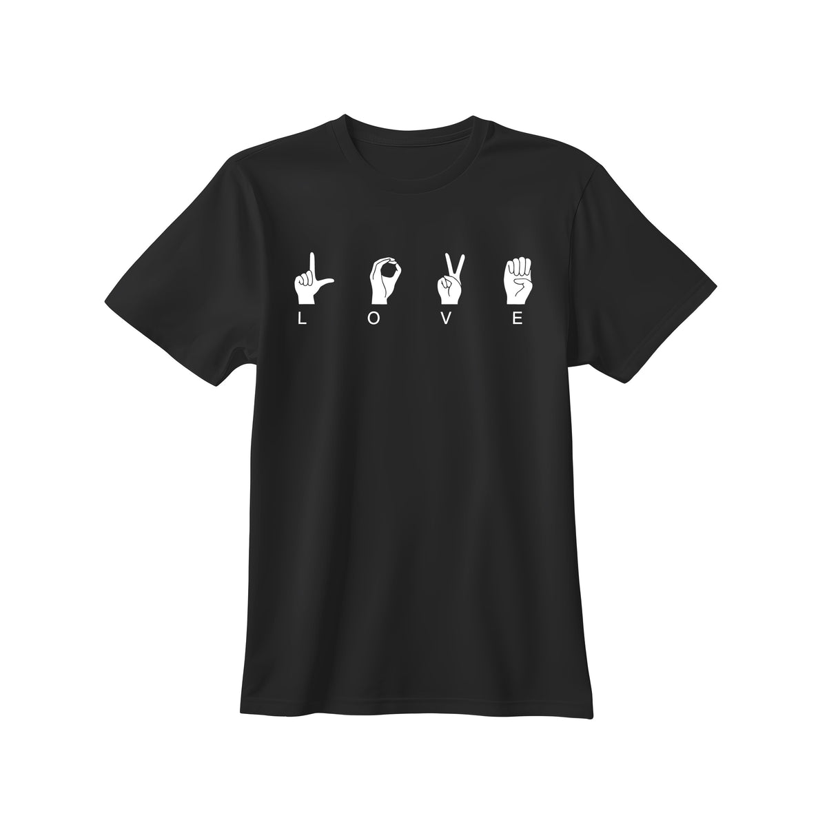 RD Silent Signs Love Tee