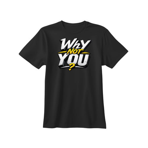 RD "Why Not You?" Comic Tee in Black